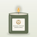 Eucalyptus Scented Candle by The Euca Scents