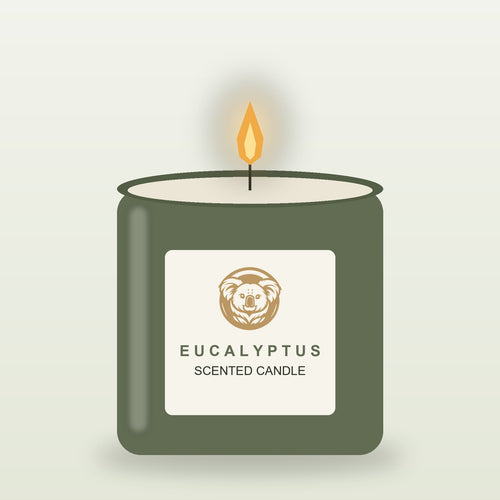Eucalyptus Scented Candle by The Euca Scents